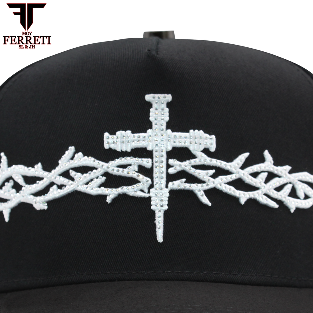 Ferreti Hats FT173 White Cross
