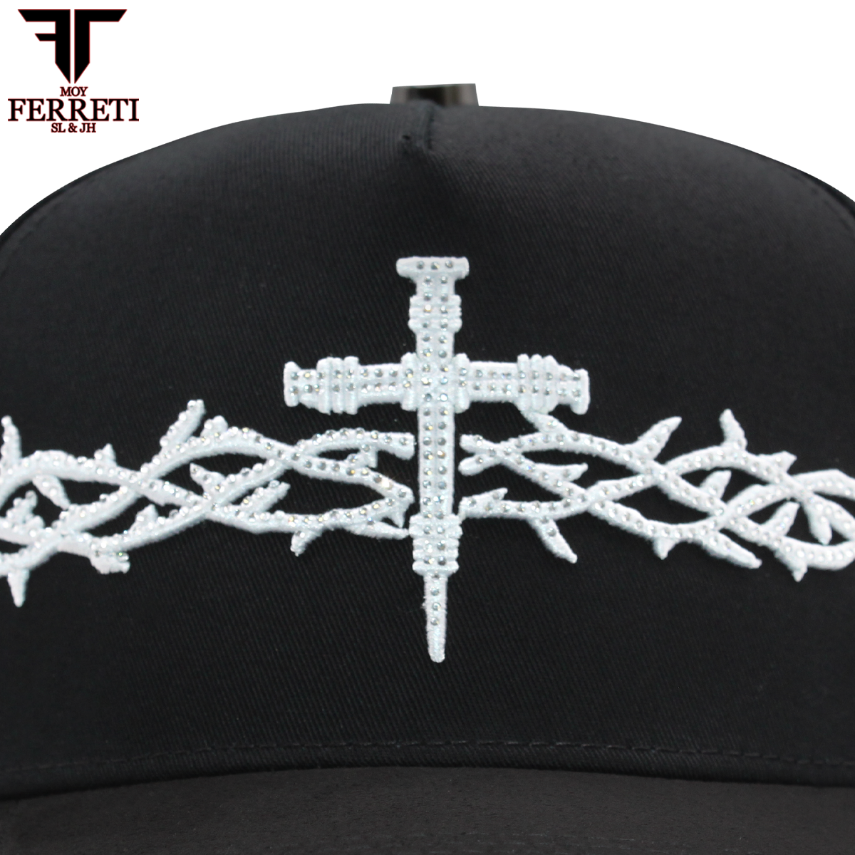 Ferreti Hats FT173 White Cross