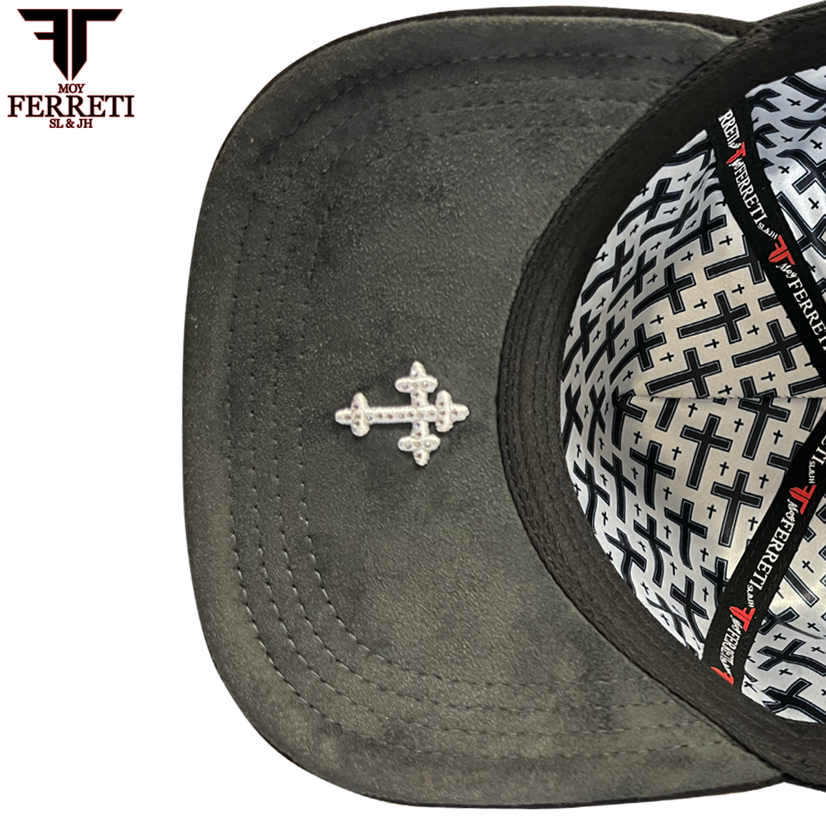 Ferreti Hats FT173 White Cross