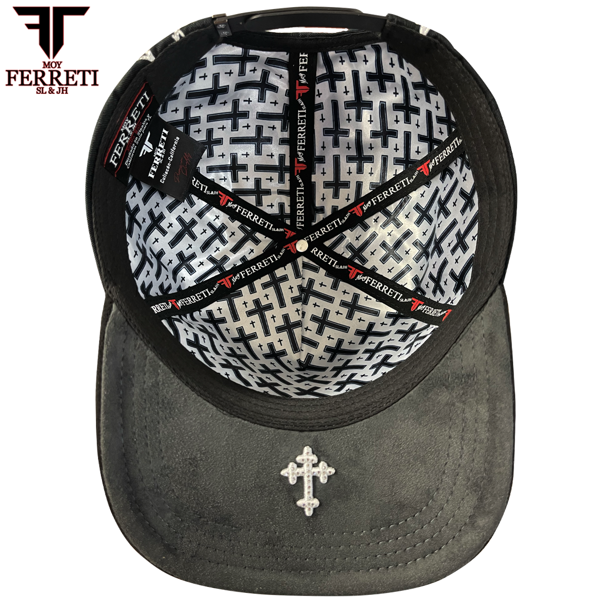 Ferreti Hats FT173 White Cross