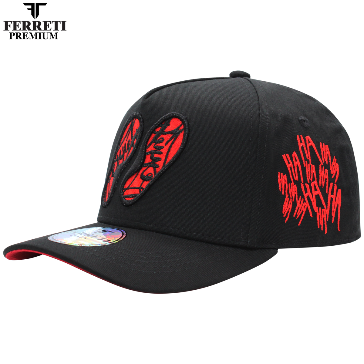Ferreti Hats FT18 Red Bottoms