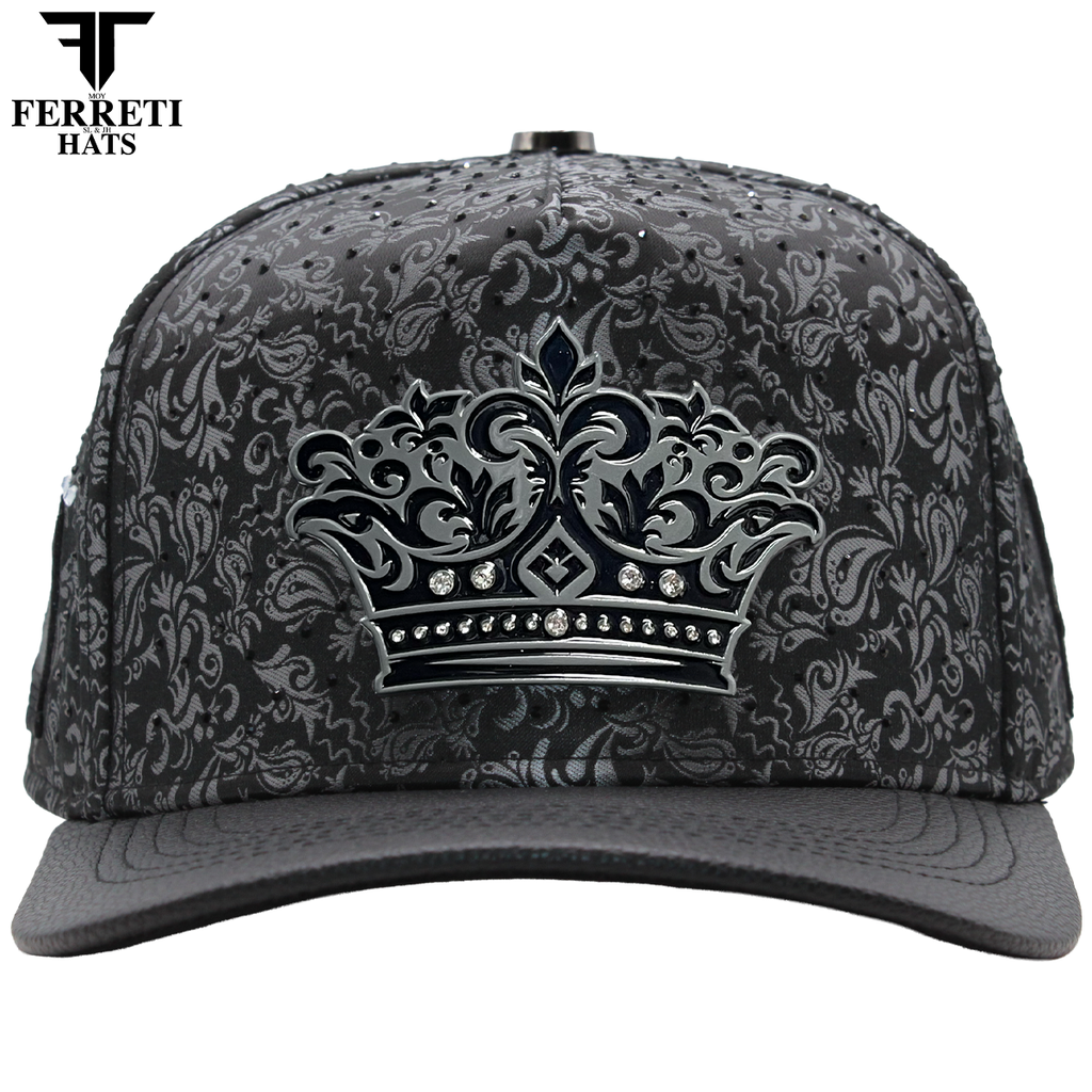 Ferreti Hats FT203 Black Crown