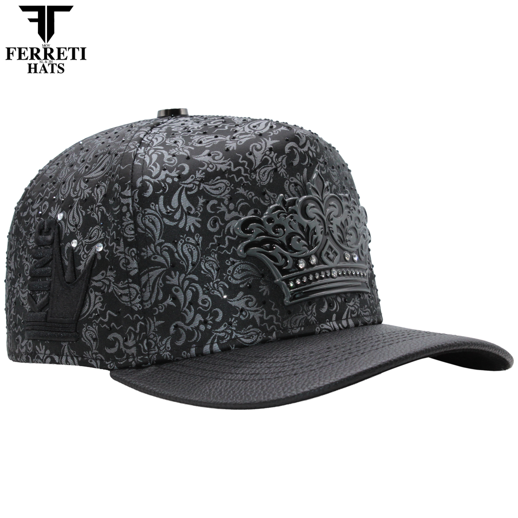Ferreti Hats FT203 Black Crown