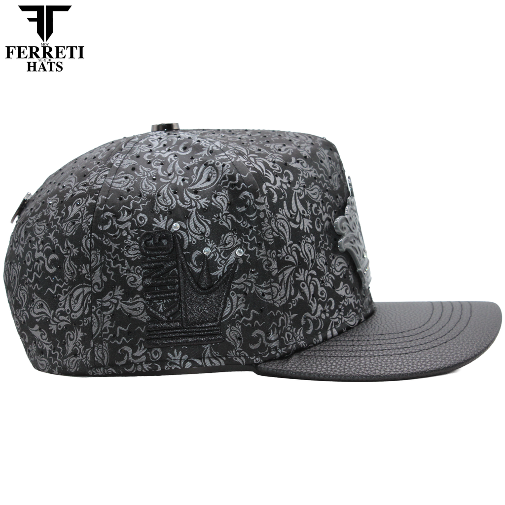 Ferreti Hats FT203 Black Crown