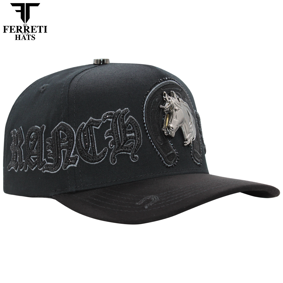 Ferreti Hats FT219 Black Horse