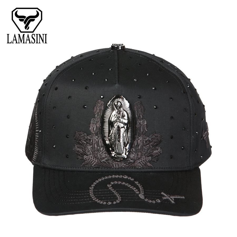 Lamasini LM17008 Virgin Mary Black